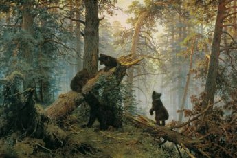 Шишкин Иван Иванович, «Утро в сосновом лесу», 1889 год