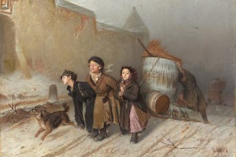«Тройка» Василий Перов, 1866 год
