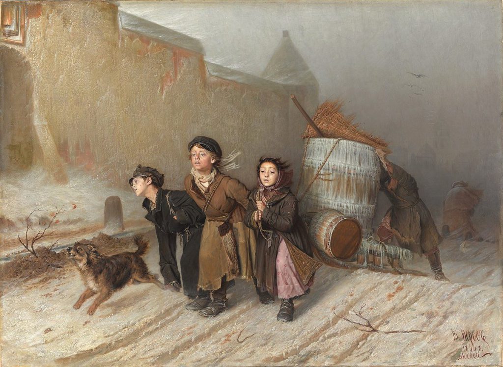 «Тройка» Василий Перов, 1866 год