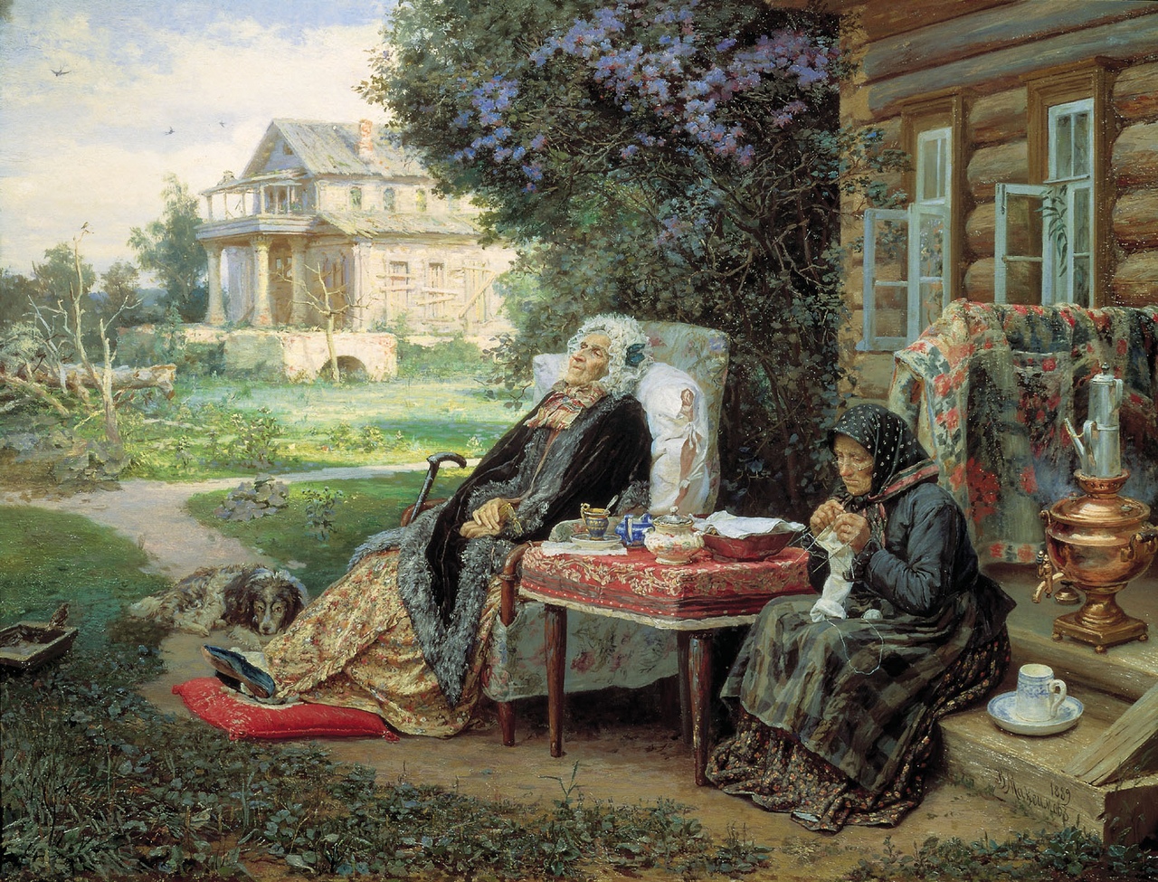 «Всё в прошлом», Максимов Василий 1889 год. Фото: wikipedia.org