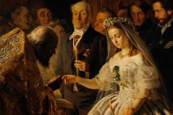 Василий Пукирев, «Неравный брак», 1862 год