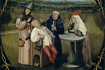 Иероним Босх «Извлечение камня глупости», 1475-1480 гг.