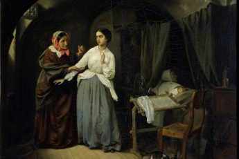Николай Густавович Шильдер «Искушение», 1857 год