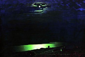 Архип Куинджи «Лунная ночь на Днепре», 1880 год