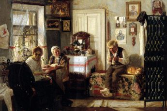 Михаил Нестеров «Домашний арест», 1883 год