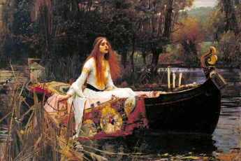 Джон Уильям Уотерхаус «Леди из Шалот», 1888 год