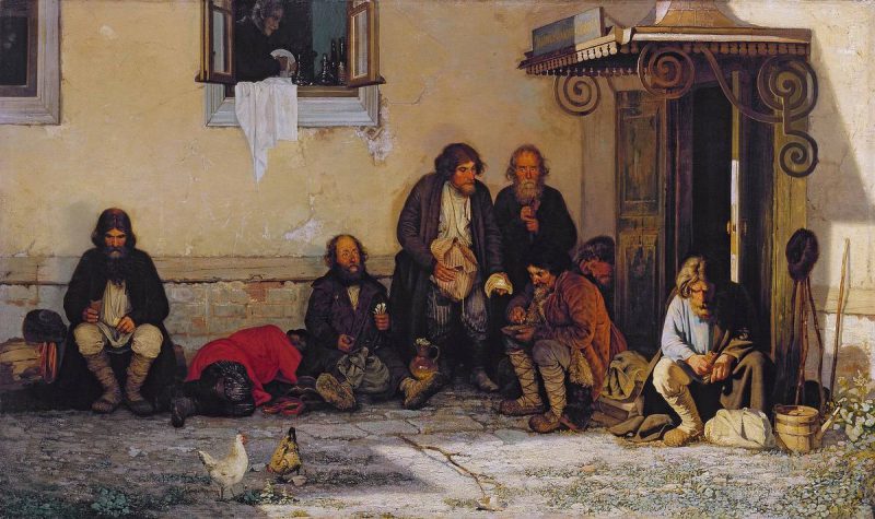 Григорий Мясоедов «Земство обедает», 1872 год