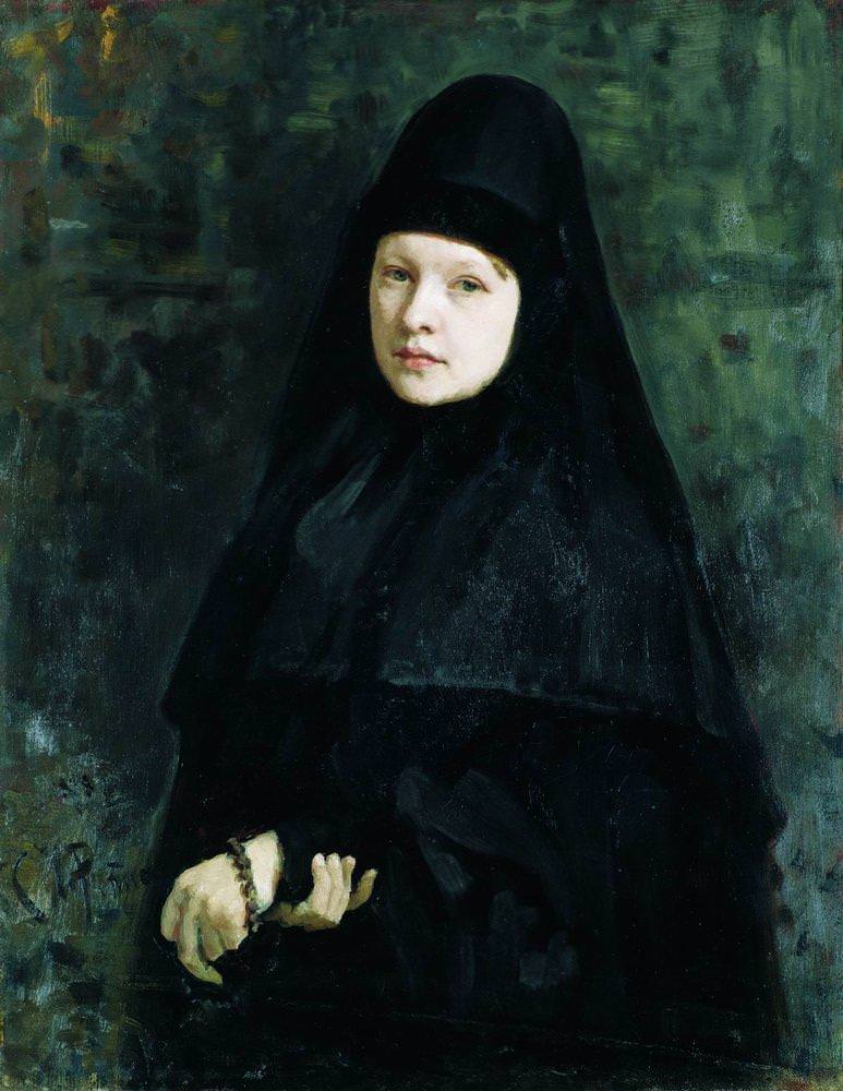 И. Е. Репин «Монахиня», 1878 год