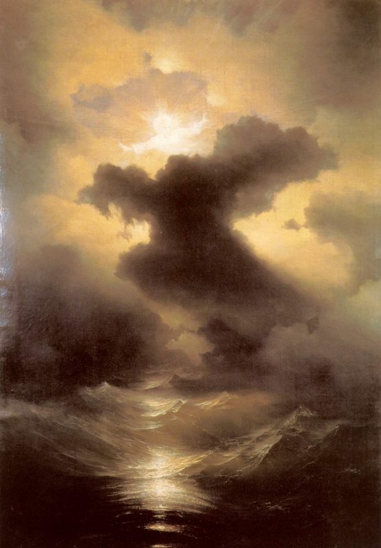 Иван Айвазовский «Хаос. Сотворение мира», 1841 год
