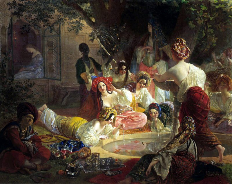 Карл Брюллов «Бахчисарайский фонтан», 1849 год