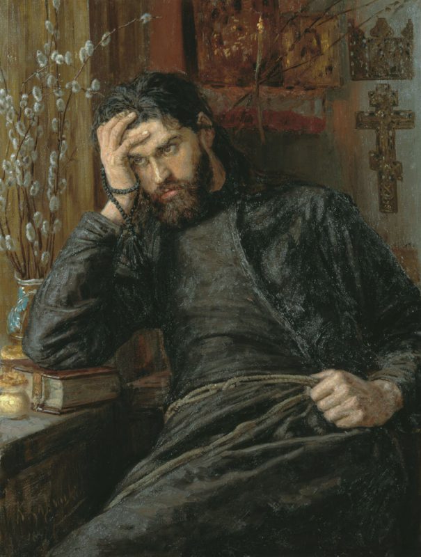 Константин Аполлонович Савицкий «Инок», 1897 год