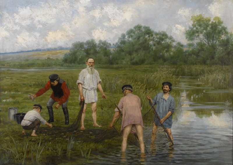 Наргиз Бунин «Рыбная ловля», 1903 год