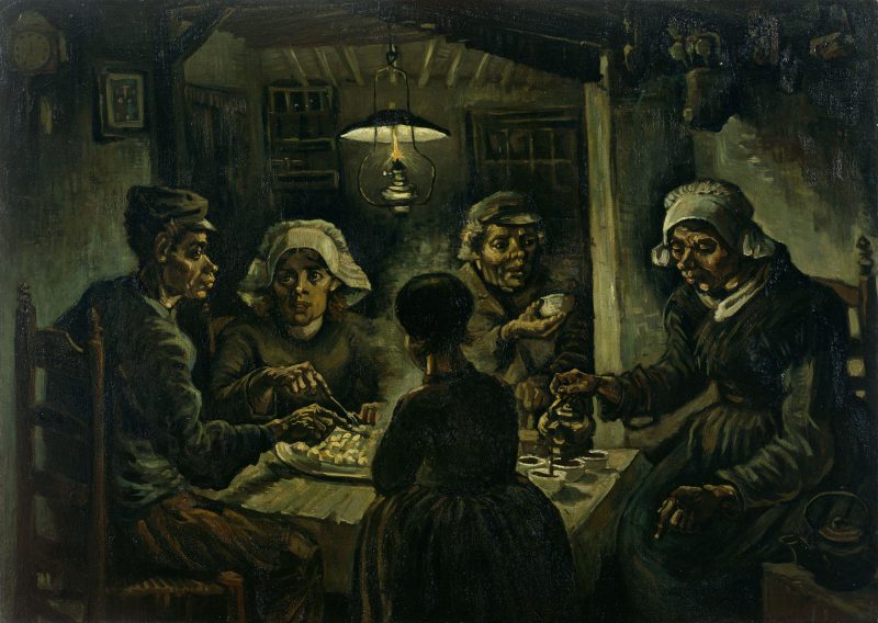  Винсент Ван Гог «Едоки картофеля», 1885 год