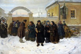 Владимир Маковский «Ожидание», 1875 год
