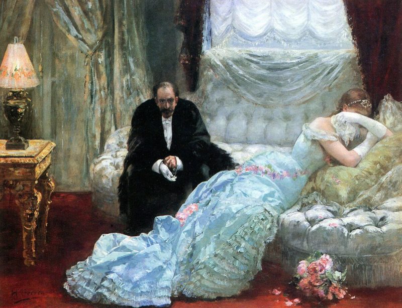 Анри Жерве «Возвращение с бала» , 1879 год