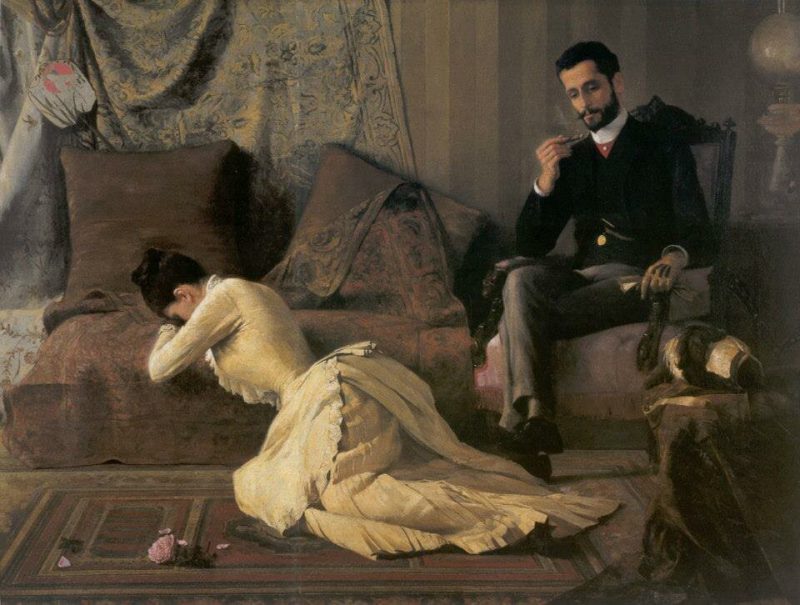 Белмиру де Алмейда «Размолвка», 1887 год