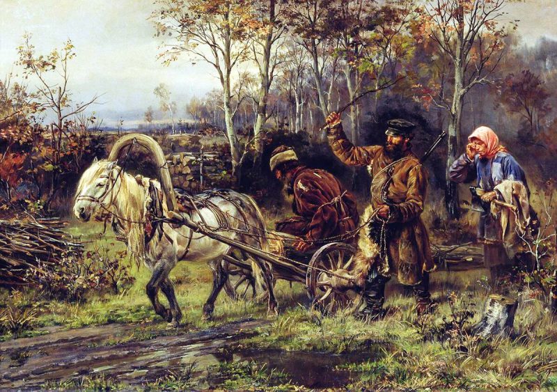 Илларион Прянишников «Порубка», 1874 год