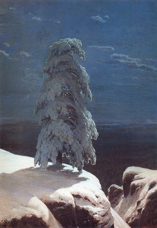 Иван Шишкин «На севере диком…», 1891 год