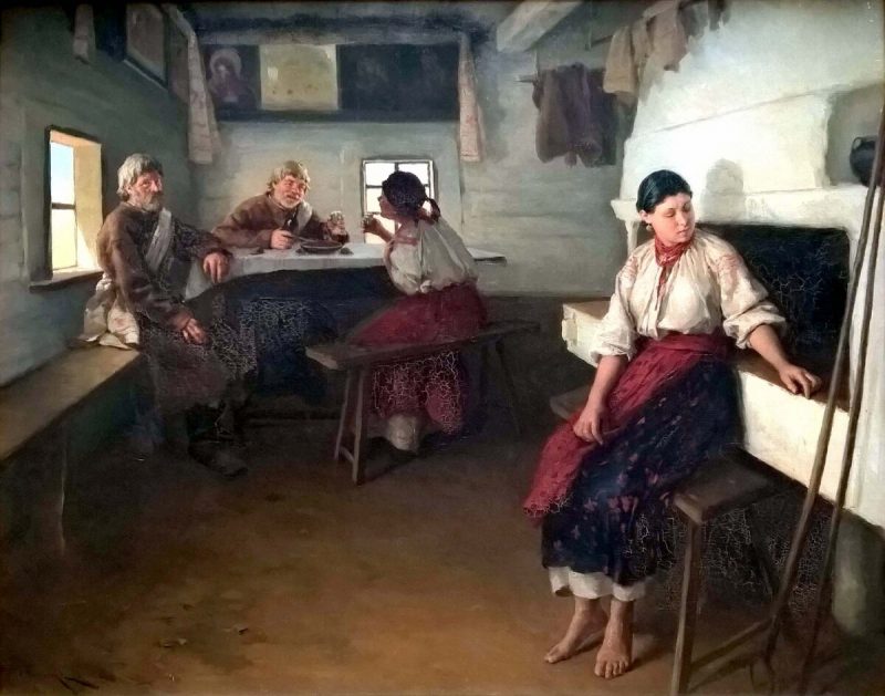 Пимоненко Николай Корнилович «Сваты», 1882 год
