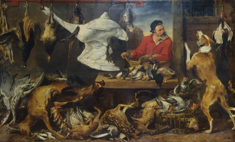 Франс Снейдерс «Птичий рынок» , 1618-1621 год