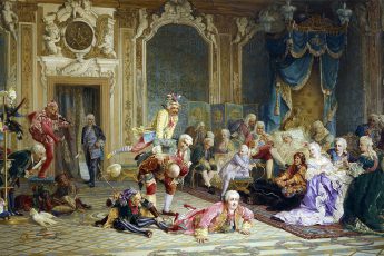 Валерий Иванович Якоби «Шуты при дворе императрицы Анны Иоанновны», 1872 год