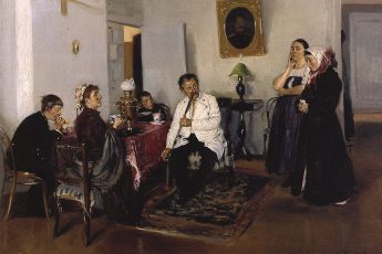 Владимир Маковский «Наём прислуги», 1891 год