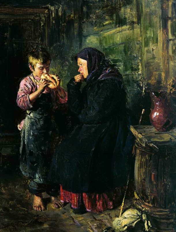 Владимир Егорович Маковский «Свидание», 1883 год