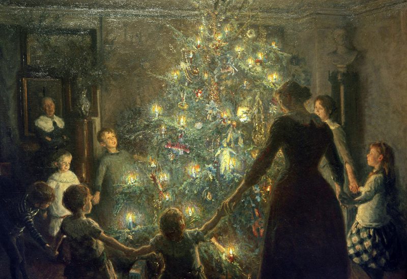 Вигго Юхансен «Светлое Рождество», фрагмент