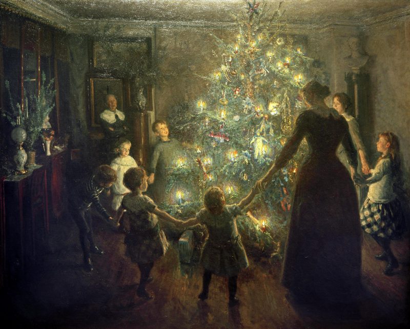 Вигго Юхансен «Светлое Рождество», 1891 год