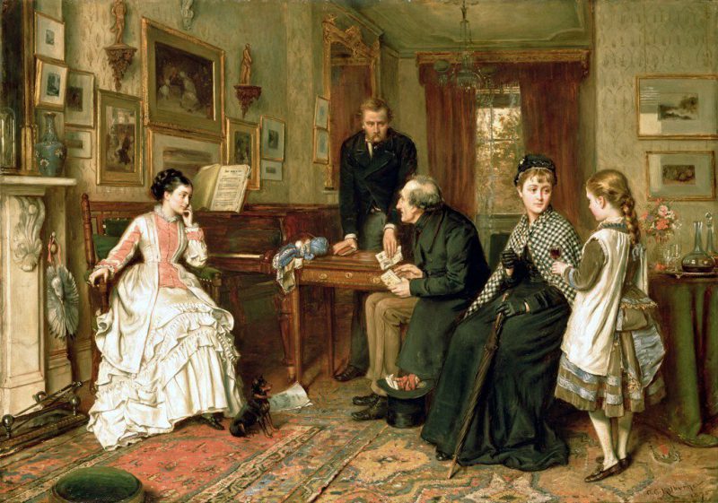 Джордж Гудвин Килберн «Бедные родственники» , 1875 год