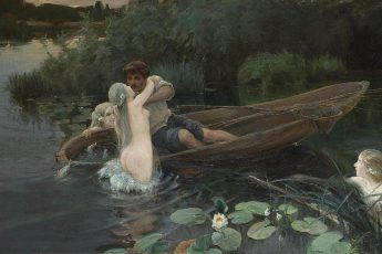 Иван Дженеев «Водные глубины. Омут», 1907 год