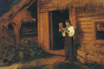 Николай Матвеев «Пожар», 1891 год