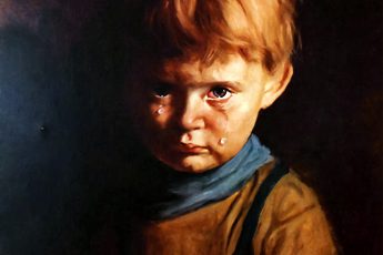 Джованни Браголин «Плачущий мальчик», 1950-е