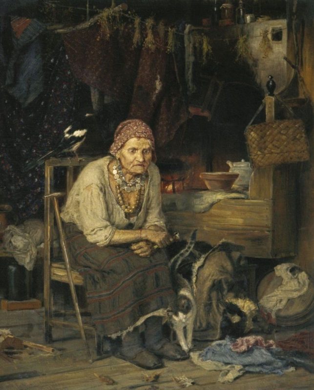 Константин Савицкий «С нечистым знается», 1879 год