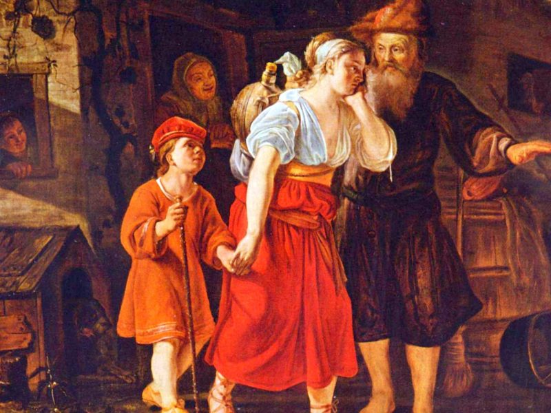 Викторс Ян «Изгнание Агари», 1635 год