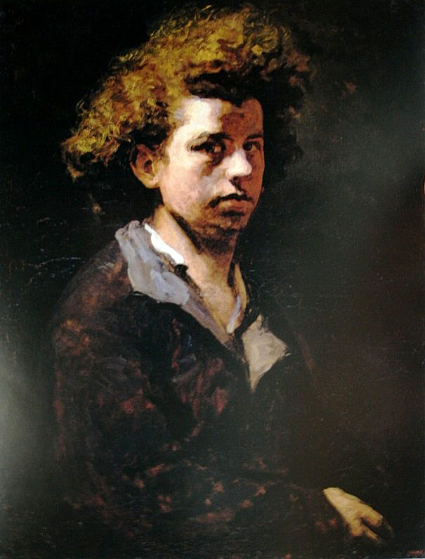 Василий Максимов «Автопортрет», 1863 год