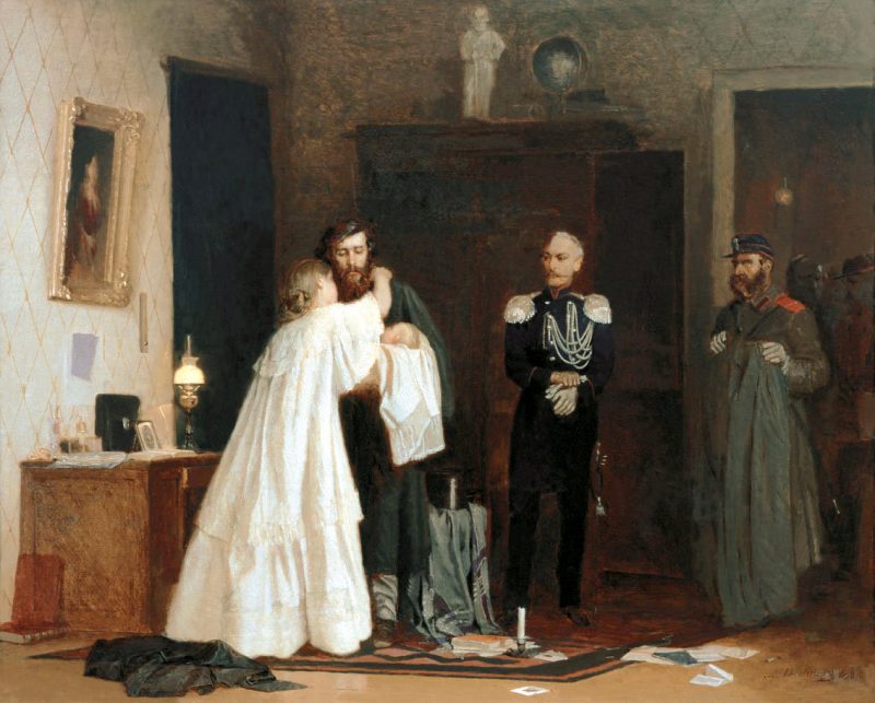 Арсений Шурыгин «Арест», 1867 год