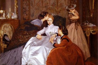 Огюст Тульмуш «Сомневающаяся невеста»,1866 год