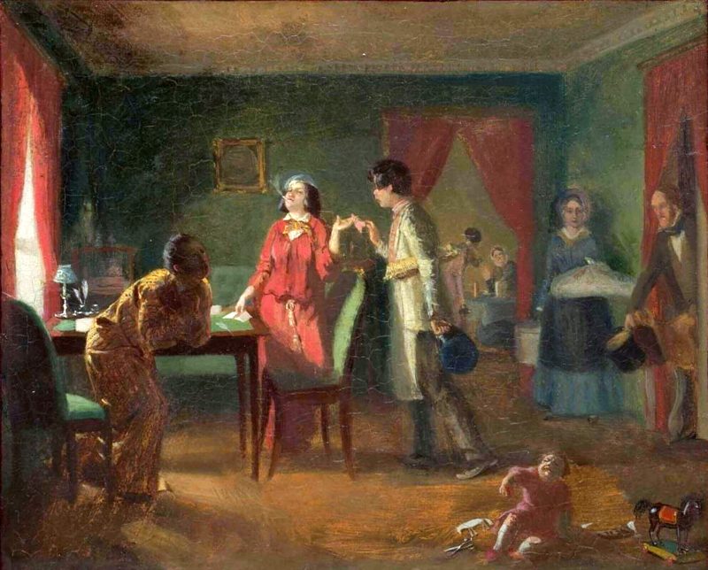 Павел Федотов «Жена-модница (Львица)», 1849 год