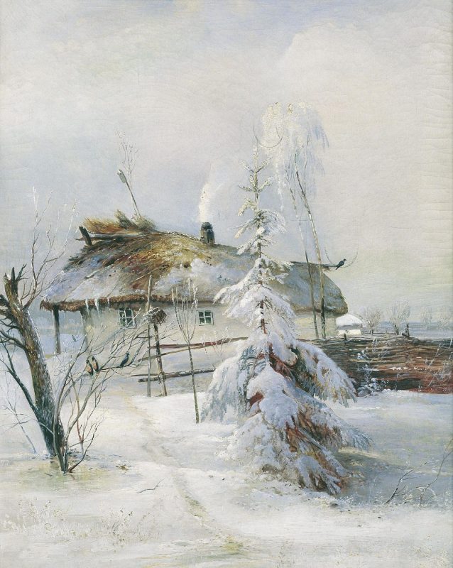 Алексей Саврасов «Зима», 1870 год