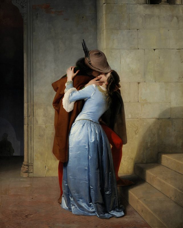 Франческо Айец «Поцелуй», 1859 год
