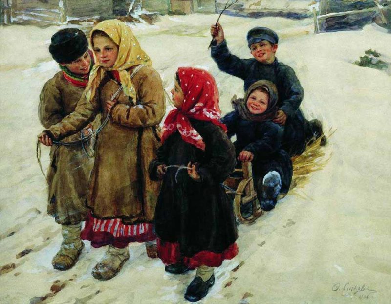 Федот Сычков «Тройка», 1906 год