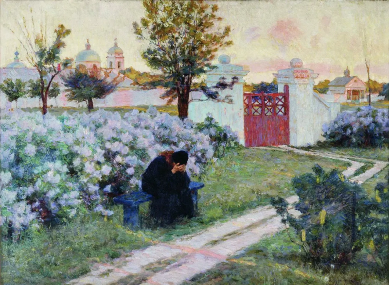 Кириак Костанди «Цветущая сирень», 1902 год