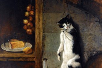 Шарль Верла «Несчастный кот», фрагмент