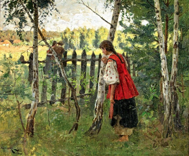 Николай Пимоненко «Ревность», 1901 год