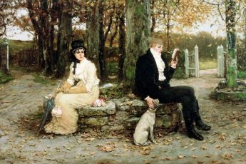 Джордж Генри Боутон «Заканчивающийся медовый месяц», 1878 год