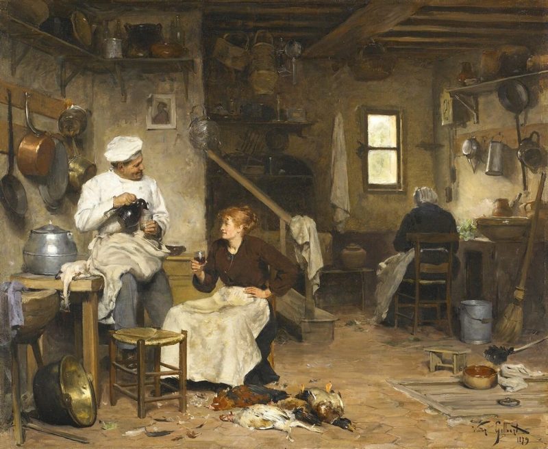 Виктор Габриэль Гилберт «Повара», 1879 год