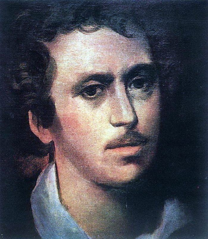 Карл Брюллов. Автопортрет. 1823 год