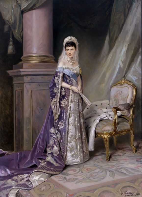 Владимир Маковский «Портрет Марии Фёдоровны», 1912 год