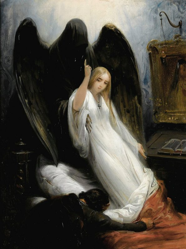 Орас Верне. Этюд к картине «Ангел смерти», 184 год, Частная коллекция